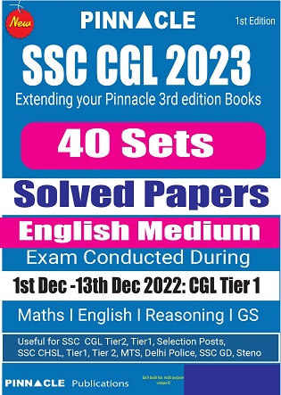 Pinnacle SSC CGL 2023 Book PDF