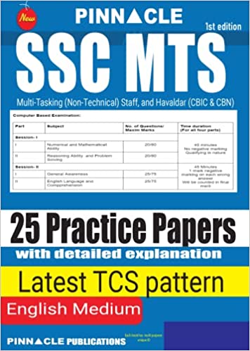 Pinnacle SSC MTS Practice Papers PDF