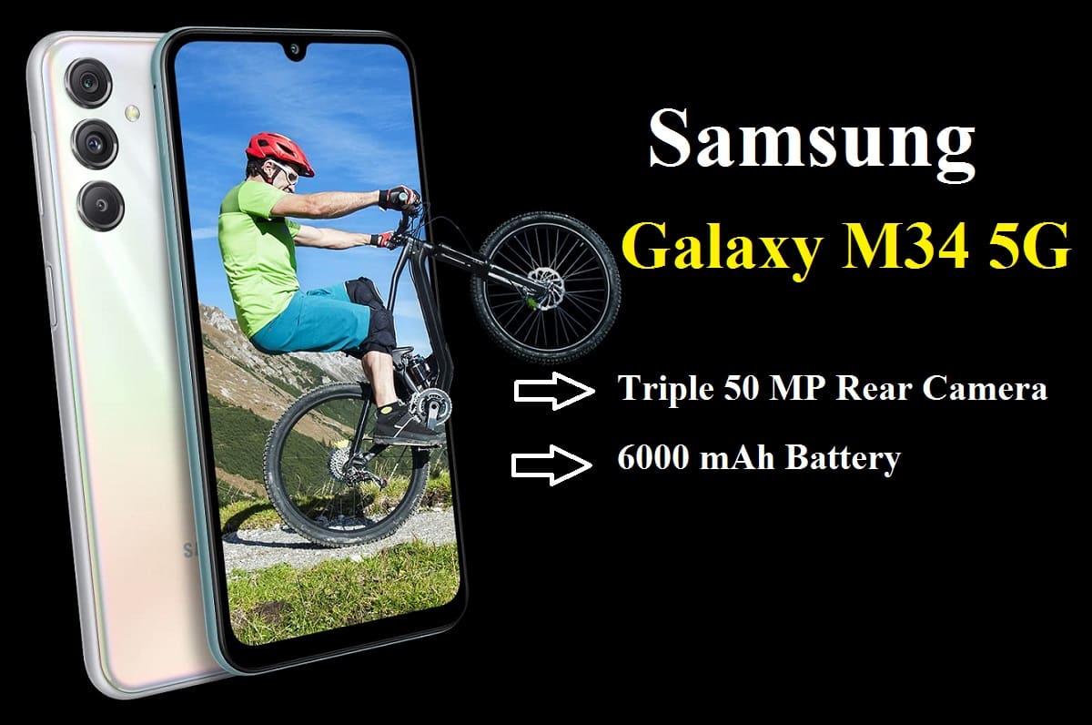 Samsung Galaxy M34 5G Price in India and Specs