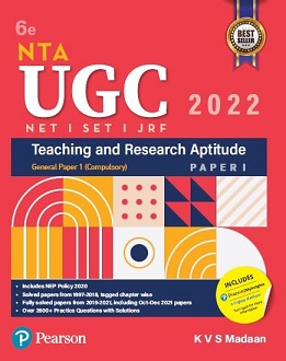 UGC NET / SET / JRF 2022 Book PDF