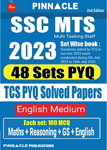 Pinnacle SSC MTS 2023 48 Sets PYQ PDF