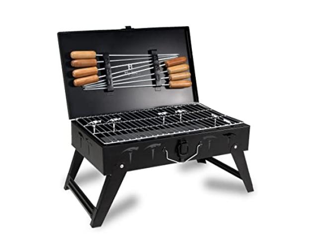 HYBB - Traveler Foldable Charcoal Barbeque Grill - 1/2