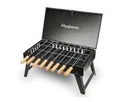 Hygiene Suitcase Barbecue Foldable Charcoal Barbeque For Home - 1