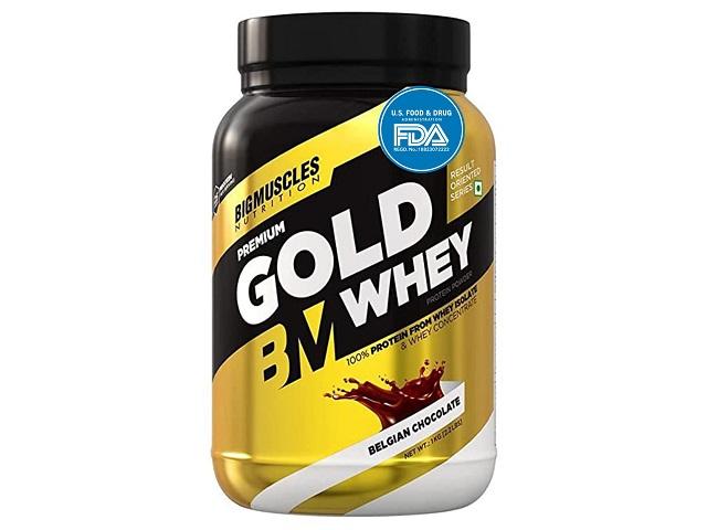 Bigmuscles Nutrition Premium Gold Whey Protein Isolate Blend Powder - 1/1