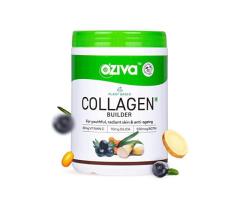 Oziva Plant Based Collagen Builder Certified Vegan Supplements for Hair, Skin and Joints