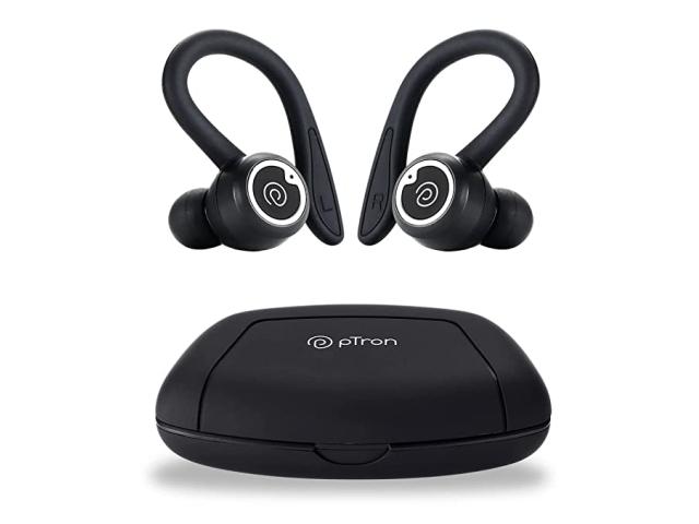 Ptron Bassbuds Sports V2 Wireless Earbuds - 1/1