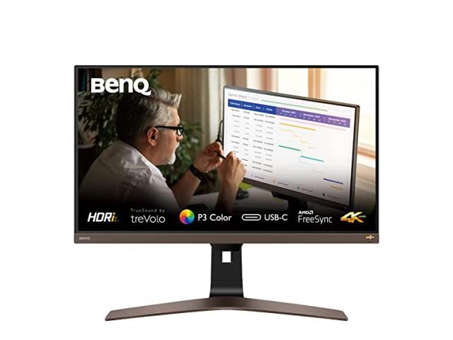 BenQ EW2880U 28 inches 4K UHD HDR10 Bezel-Less Monitor - 1/1