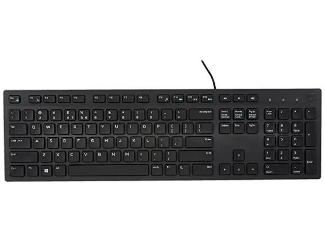 Dell Kb216 Wired Multimedia USB Keyboard - 1/1