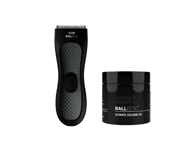Zlade Ballistic Manscaping Body Trimmer with Intimate Cologne Gel - 1/1
