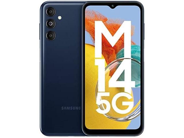 Samsung Galaxy M14 5G Mobile with 4GB RAM, 128GB Storage - 1/3