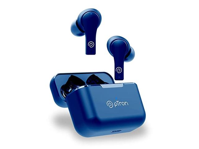 Ptron Bassbuds Tango Wireless Earbuds with 40 Hours Playtime - 1/1