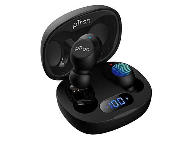 Ptron Bassbuds Pro Wireless Earbuds with 12 Hours Battery - 1/1