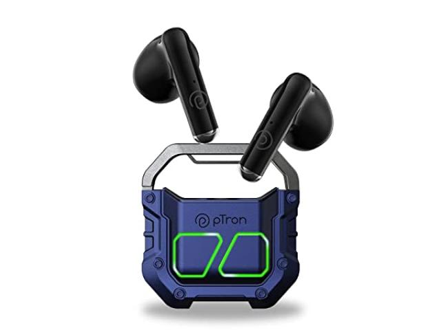 Ptron Bassbuds Xtreme Wireless Earbuds with 32 Hours Playtime - 1/1