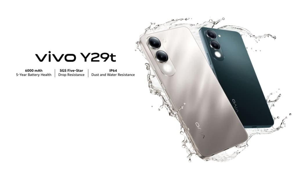 Vivo Y29t 5G Launched: 90Hz Display, Dimensity 6300 & 6000mAh Battery