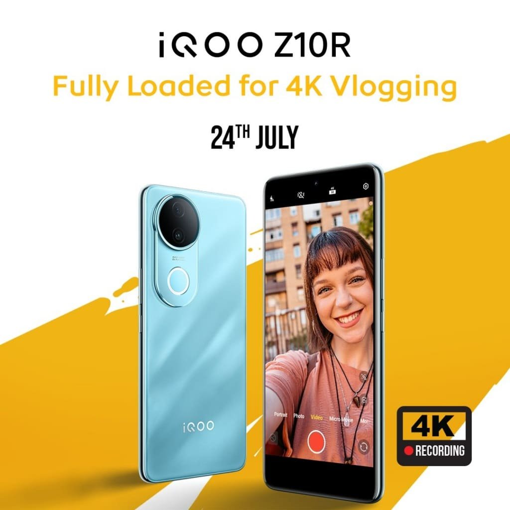 iQOO Z10R Set to Launch on July 24: Specs, Features & More