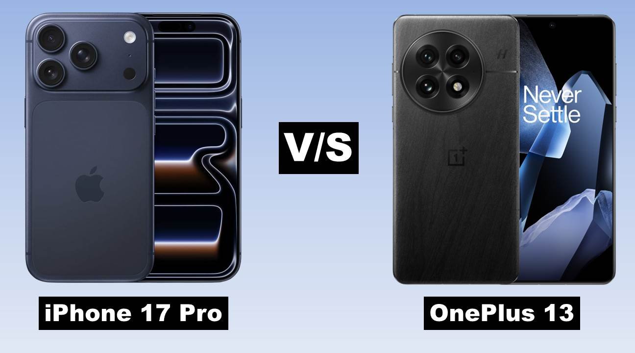Apple iPhone 17 Pro vs OnePlus 13: Flagship Comparison of 2025