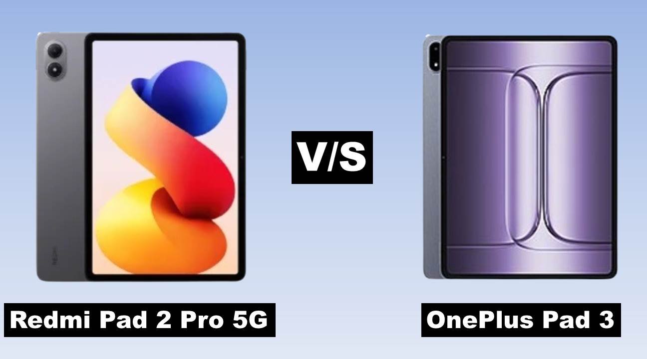Redmi Pad 2 Pro 5G vs OnePlus Pad 3: Detailed Comparison