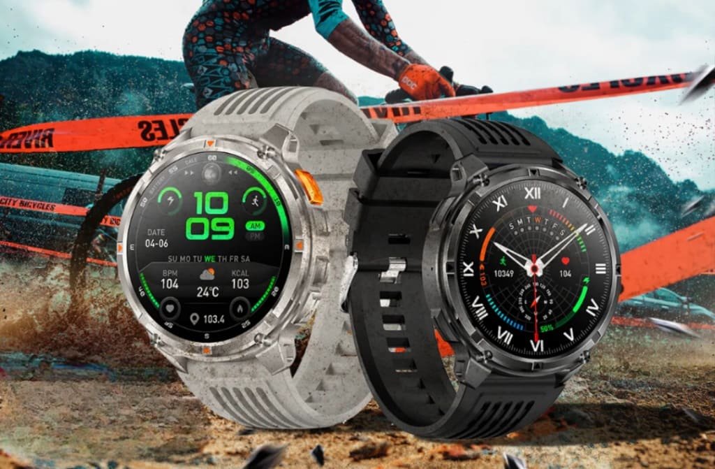 Rollme PowerMax Smartwatch Debuts with 1100mAh Battery, 1.7″ Display, and 100-Day Standby Time