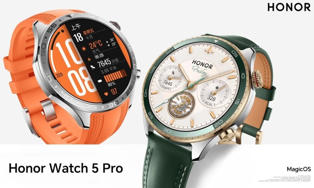 Honor Watch 5 Pro Launched: Rugged Smartwatch with AI Coaching & AMOLED Display