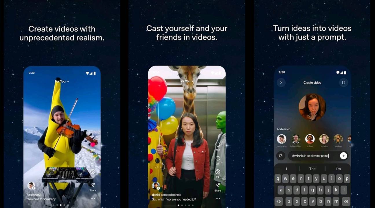 OpenAI Brings Its Advanced AI Video Generator App Sora to Android in Select Countries