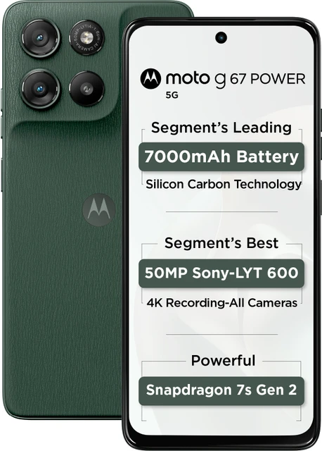 This is Why Moto G67 Power is the Best 5G Phone Starting from ₹15,999 Only