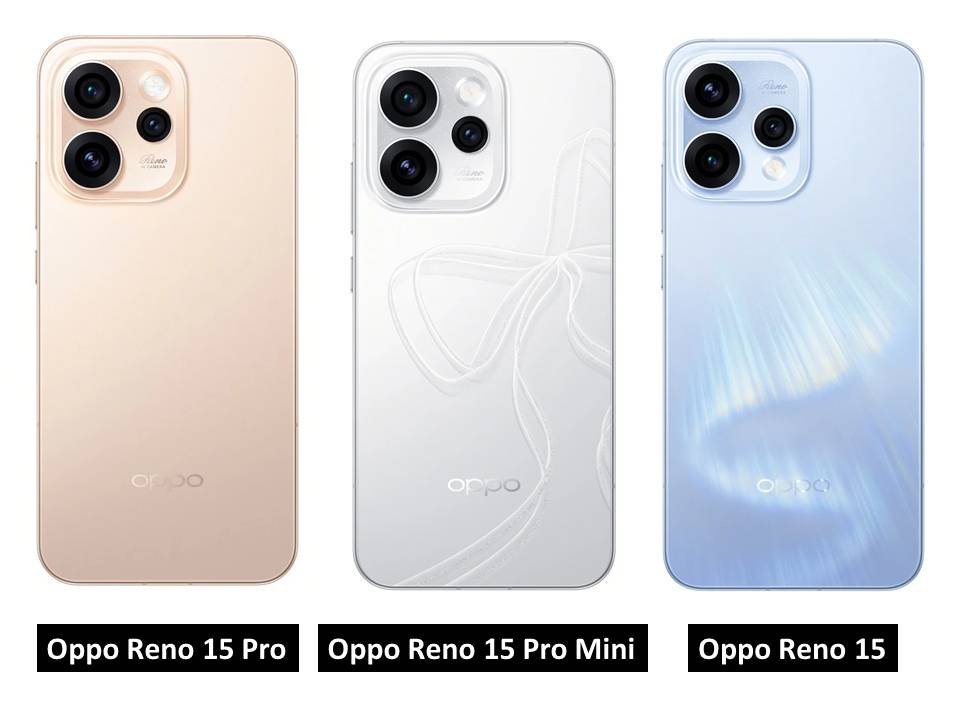 Oppo Reno 15 Series Confirmed for India with Pro, Pro Mini and Standard Models