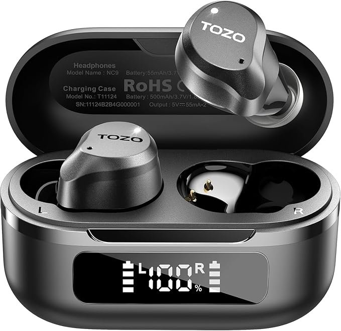 TOZO NC9 Hybrid ANC Earbuds Review: Budget Noise Cancelling with Big Features