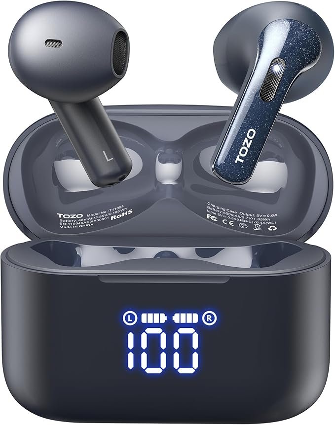 TOZO T21 Earbuds Review: 44H Battery, IPX8 Waterproof & App EQ