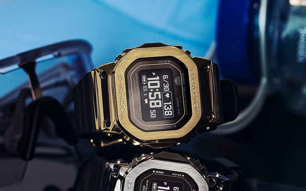 Casio Launches G-Shock GM-H5600 Smartwatch with Heart Rate Tracking and Solar Charging