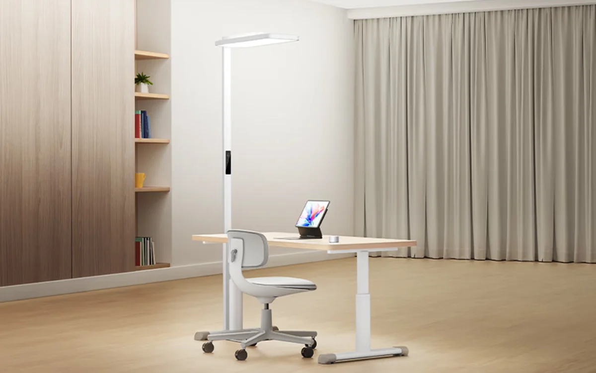 Xiaomi Unveils Mijia Vertical Study Lamp 2 With Dual-Light and Smart AI Features