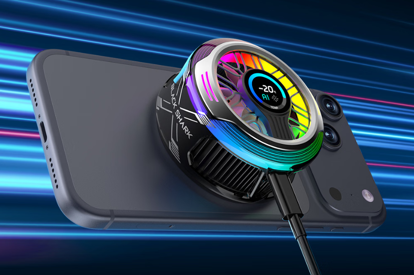 Black Shark Ice Back Clip 6 Pro Brings 35W Cooling and Smart Display for Gamers 2 Black Shark Back Clip 6 Pro 1