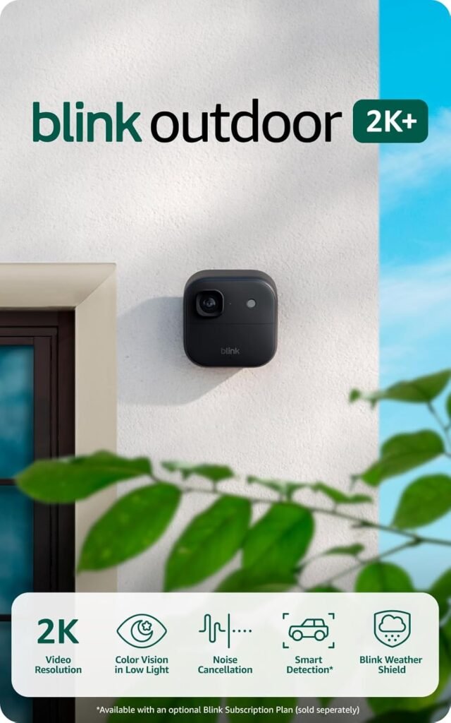 Blink Outdoor 2K Smart Security Camera