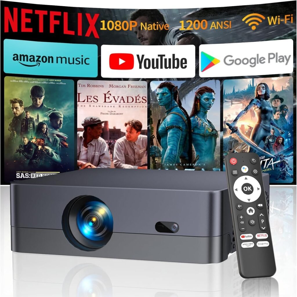 Enoecsy Full HD 1080P Projector