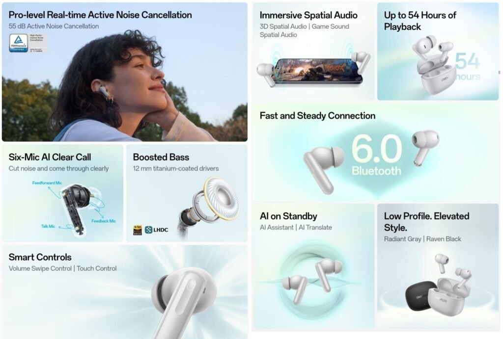 OnePlus Nord Buds 4 Pro Features