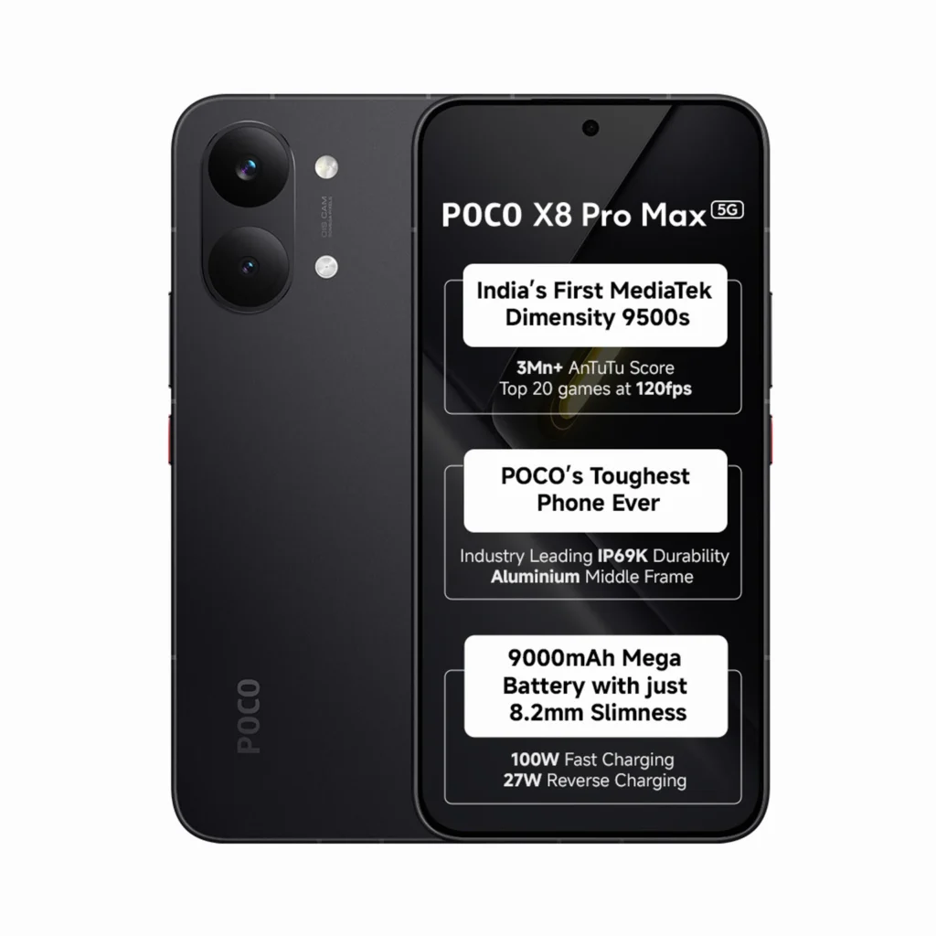 Poco X8 Pro Max Black
