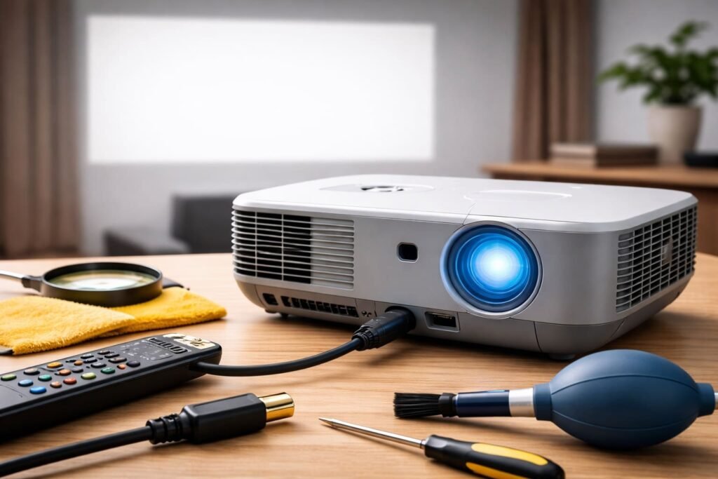 How to Fix Projector Not Showing Screen on Wall: Simple Troubleshooting Guide
