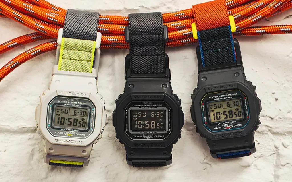 Casio G-Shock DW5600MNC Series Launched in the US with Magnetic Buckle and Stretchable Strap 1 Casio G Shock DW5600MNC