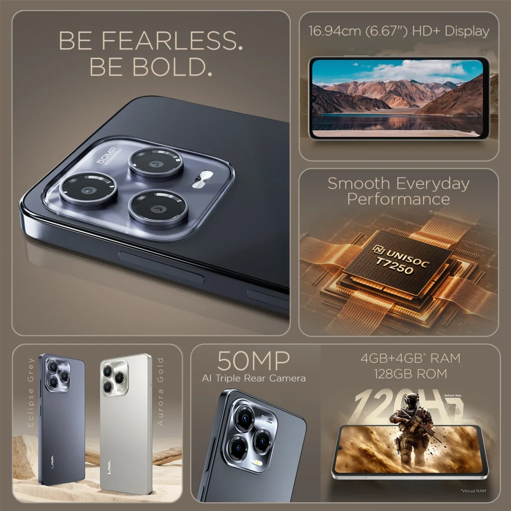 Lava Bold N2 Pro Features