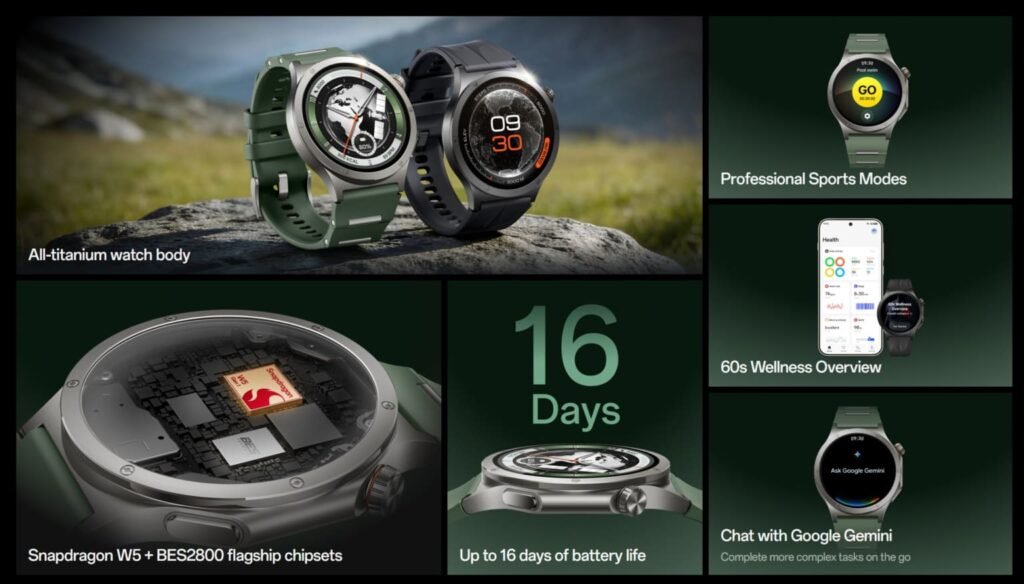 OnePlus Watch 4 Features