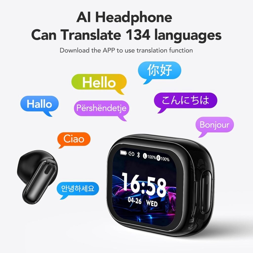 Yworlln NE68 AI Translation Earbuds Review: Budget Translator Earbuds 2 Yworlln NE68 AI Translation Earbuds 1